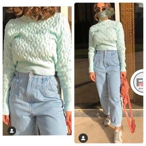 GORGEOUS ZARA NWT Cable Sweater